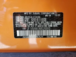 Subaru WRX Limited 2022 10
